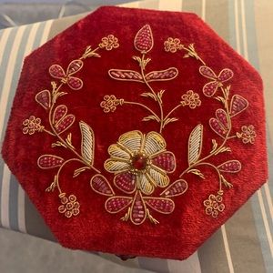 Velvet Beaded Box